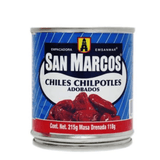 Chiles chipotles San Marcos en trocitos adobados 215 g - tienditaexpresscanada