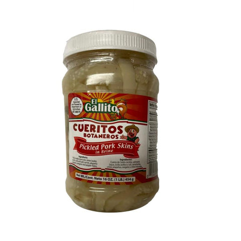 Cueritos en vinagre 16oz - Tiendita Express CA