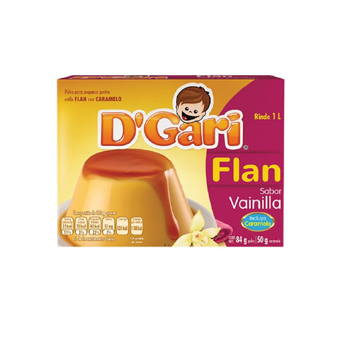 Flan D´Gari 1oz - Tiendita Express CA