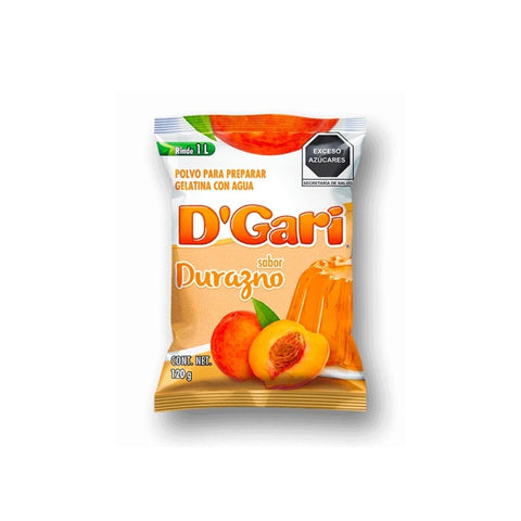 Gelatina DGari Durazno 3oz - Tiendita Express CA