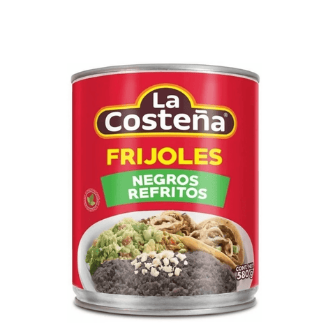 La Costeña Frijol Negro Refrito 20oz - tienditaexpresscanada